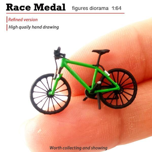 3点1:64ミニ自転車シーンモデルマウンテンバイクジオラマSスケール 