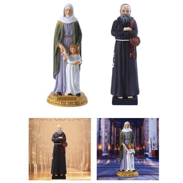 レST。卓上装飾のためのアン＆メアリー彫刻コレクション司祭像