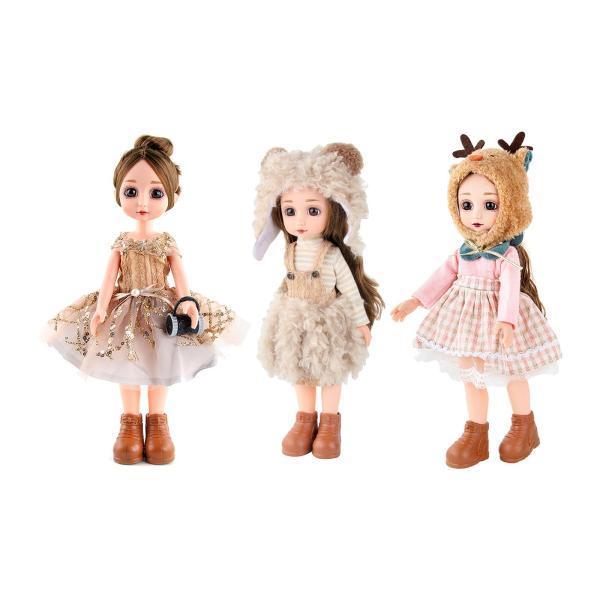 3個の赤ちゃん人形ドレスアップ人形おもちゃプリンセス人形12インチキッズガールズ 最大73 Offクーポン