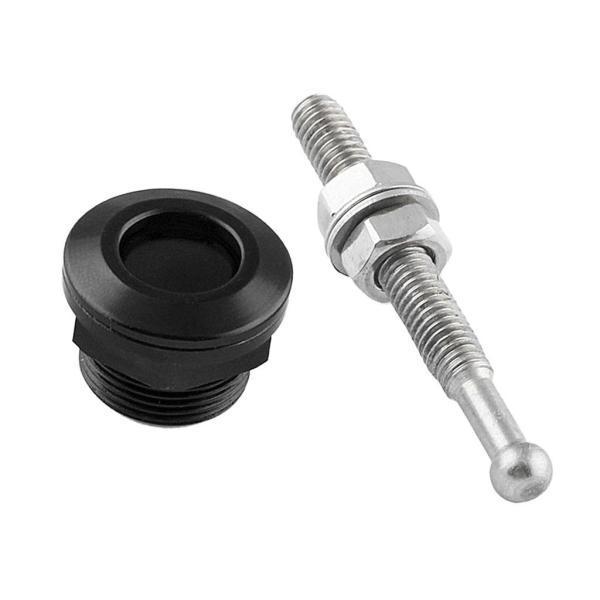 16x22mmプッシュボタンクイックリリースボンネットフードピンロックラッチユニバーサルブラック|stk-shop|09