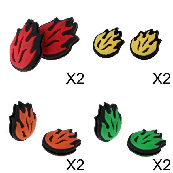 16ピースシリコンフレームテニスラケットショックアブソーバー耐衝撃ダンパー Alaw No