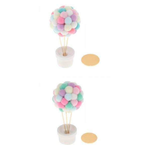 324円 手数料安い 2xかわいい風船の形の車のインテリアコンソールの装飾シェイクヘッドギフト