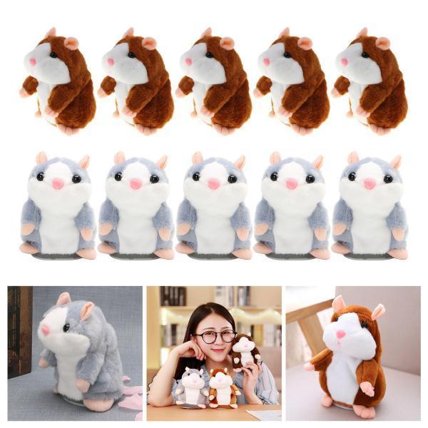 販売大特価 10個かわいいおしゃべりハムスターマウスぬいぐるみノベルティスピーキングサウンドレコード おもちゃ Stkショップの10個かわいいおしゃべりハムスターマウスぬいぐるみノベルティスピーキングサウンドレコード ならショッピング