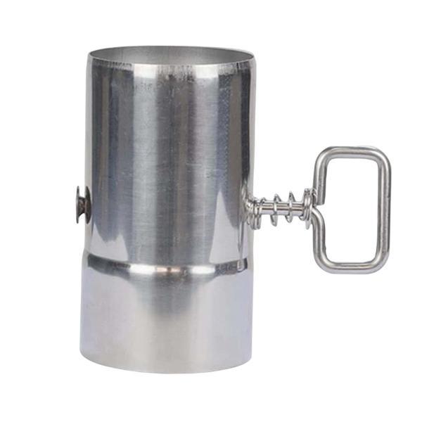 ストーブ ダンパー付パイプ 煙突 薪 薪ストーブ 煙道延長管 : STK