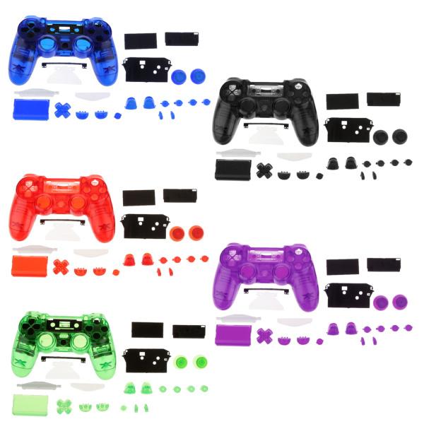 フルハウジングシェルケース アクセサリキット 交換用 Ps4コントローラ対応 紫色 Stkショップ 通販 Yahoo ショッピング