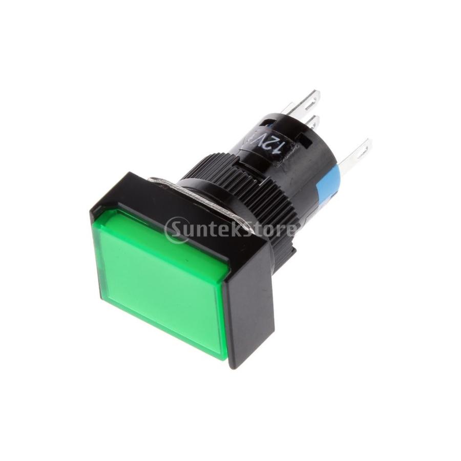 【中古】 僕といっしょ05（リセットボタン） Dovewill DC 12V モーメンタリ 押しボタン/リセットスイッチ 正方形 非