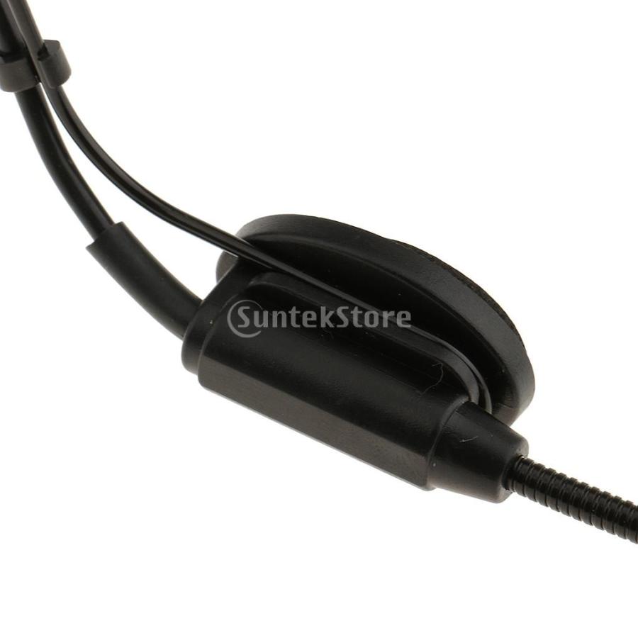 ヘッドマイクロホン フレキシブル 無指向性マイク ミニ 携帯便利 全4種