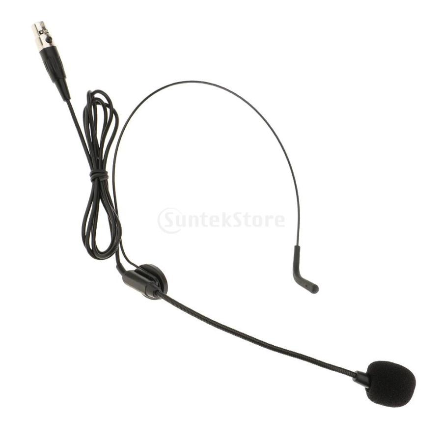 ヘッドマイクロホン フレキシブル 無指向性マイク ミニ 携帯便利 全4種