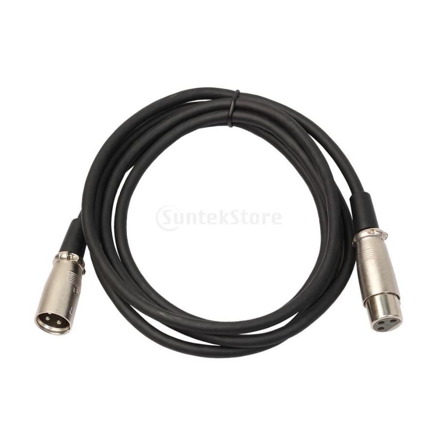 マイクケーブル XLR オーディオ 延長コード 3ウェイ 全7サイズ選択