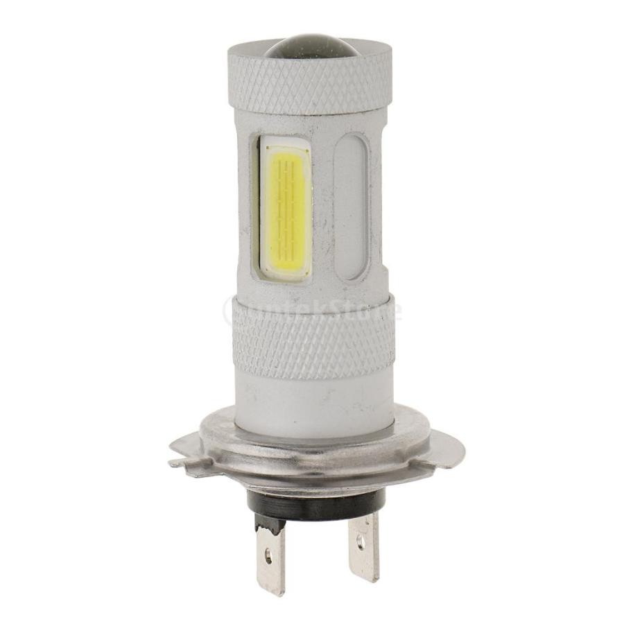 ノーブランド品 車用 80w Cob H7対応 フォグヘッドライト Led 電球 ホワイト Drl 特別セール品 長寿命