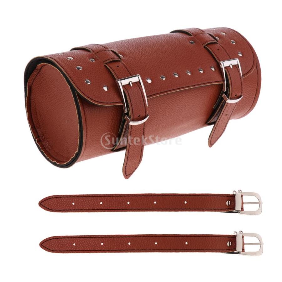 革 オートバイ フロントガラスバッグ ツールバッグ バイクバッグ