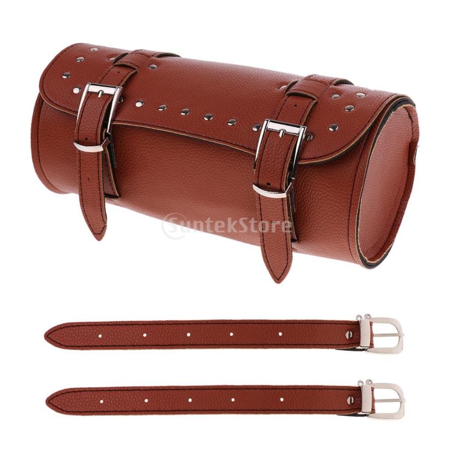 革 オートバイ フロントガラスバッグ ツールバッグ バイクバッグ