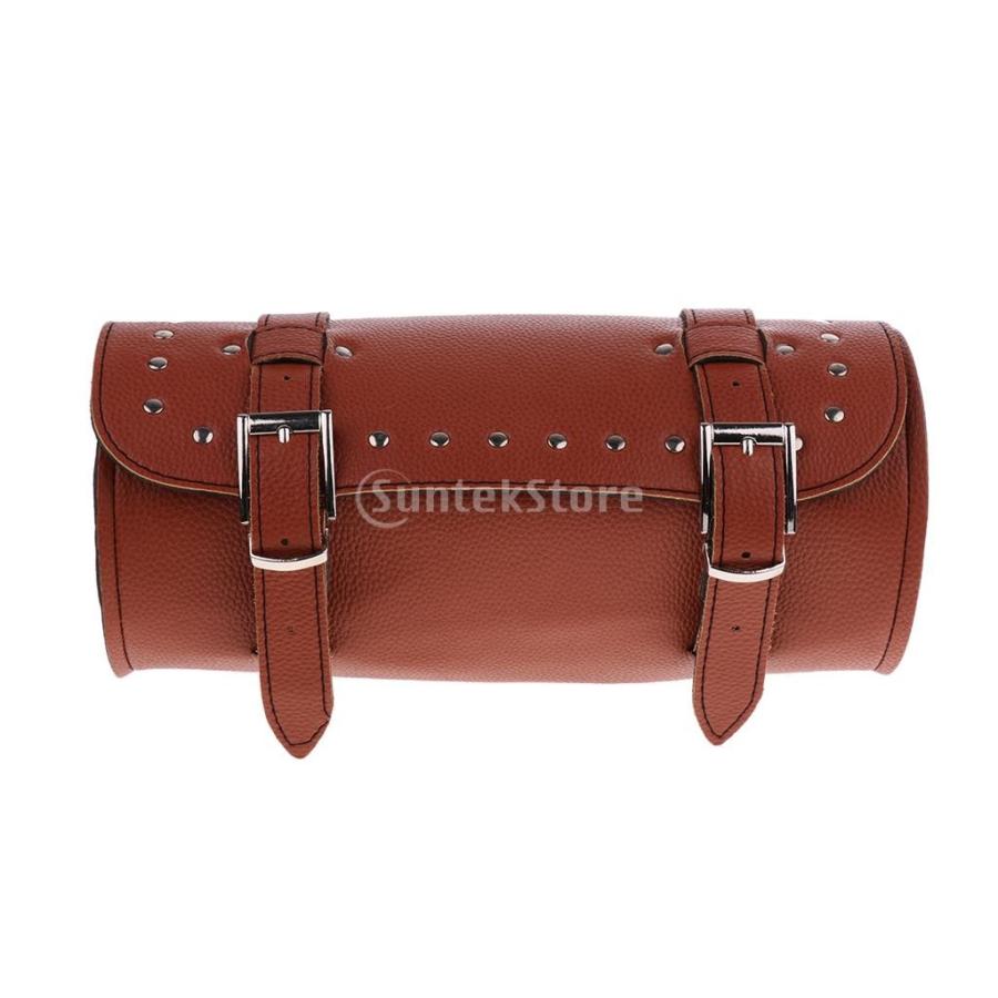 革 オートバイ フロントガラスバッグ ツールバッグ バイクバッグ