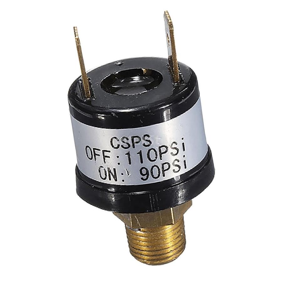 90-110PSI 12V エア圧力コントロールスイッチ エアーコンプレッサー 