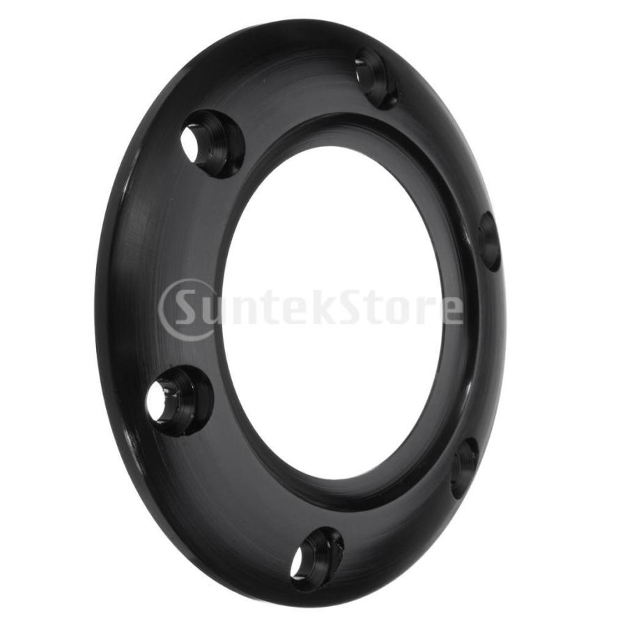 90mm 6穴 ステアリングホイール ハンドルホーンボタン センター