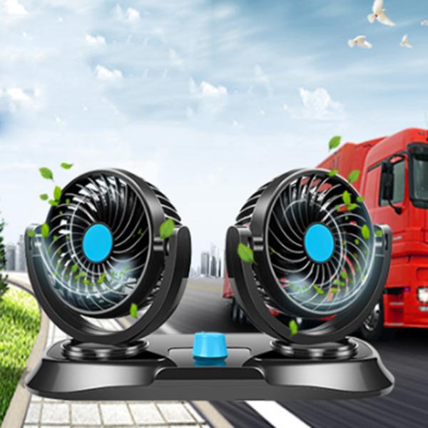 新作通販 デュアルヘッドカー冷却空気ファン360度回転静かな青12 V エンジン、過給器、冷却、燃料系パーツ ラフェスタ CBA-B30 センターパイプ 20300-EN225 330736