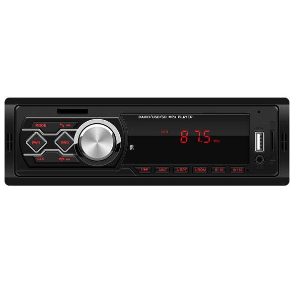 12vカーステレオインダッシュ1 Din Fm Aux入力サポートmp3 最高級のスーパー Wav Flac Wma Usbフラッシュドライブ