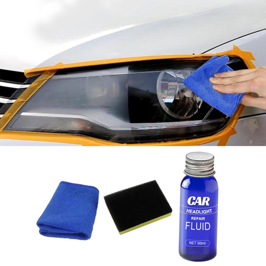 車のヘッドライトのメンテナンススクラッチ修理リニューアルブライトニングフルイド50ml 5361 Stkショップ 通販 Yahoo ショッピング