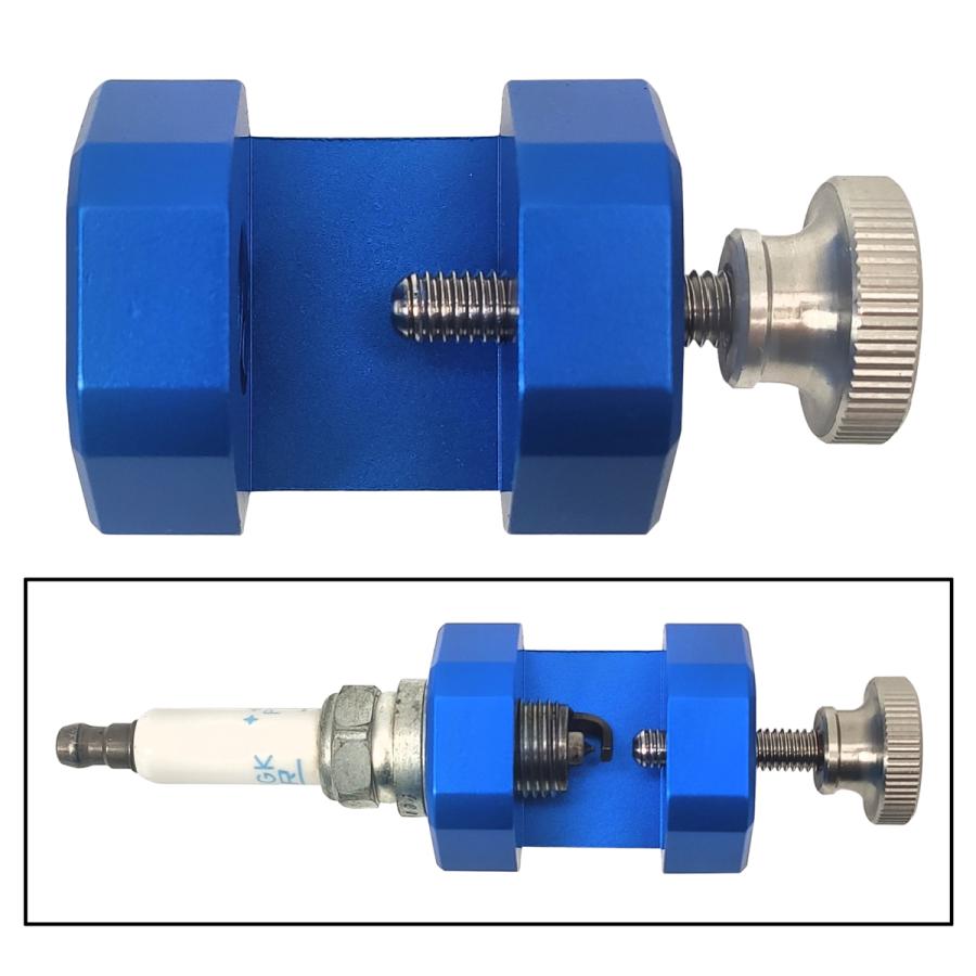 車のスパークプラグギャップツール14ミリメートルビレットアルミキャリパーgapper gap.簡単なインストール 52039499STK