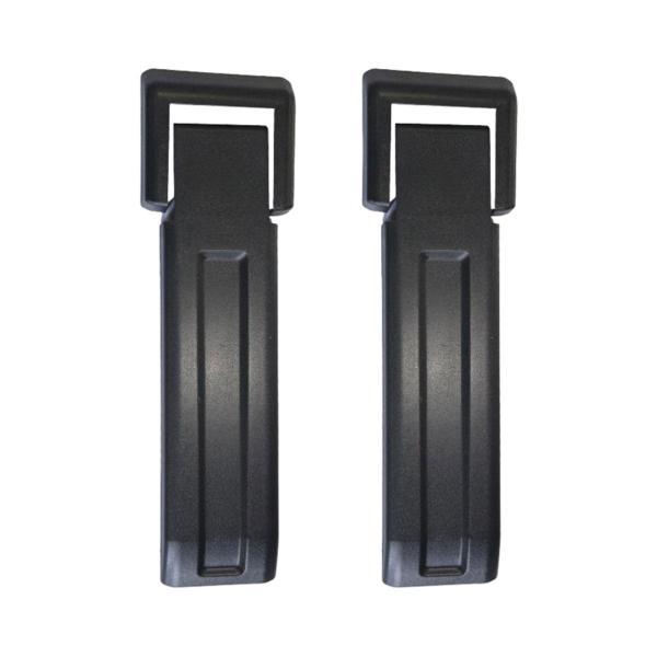 2 個テールゲートヒンジカバートリム耐久性のある部品ジープラングラー