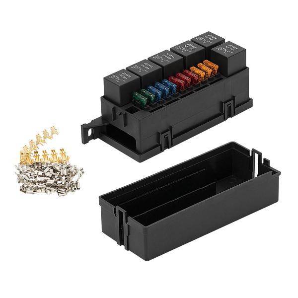 12V ヒューズおよびリレー ボックス 6 スロット リレー パネル 11 Atc