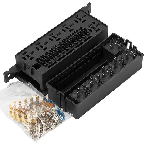 12V ヒューズおよびリレー ボックス 6 スロット リレー パネル 11 Atc