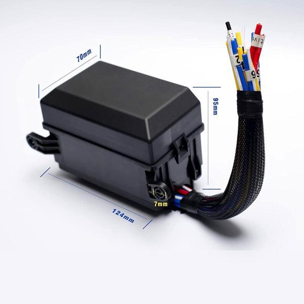 ヒューズリレーボックス 防水ヒューズブロックとリレーボックス