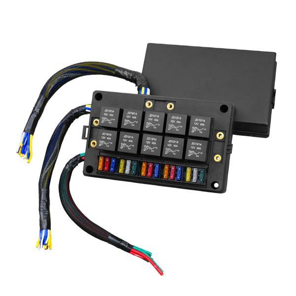 ヒューズおよびリレーボックス 15 スロット Atc ヒューズホルダー