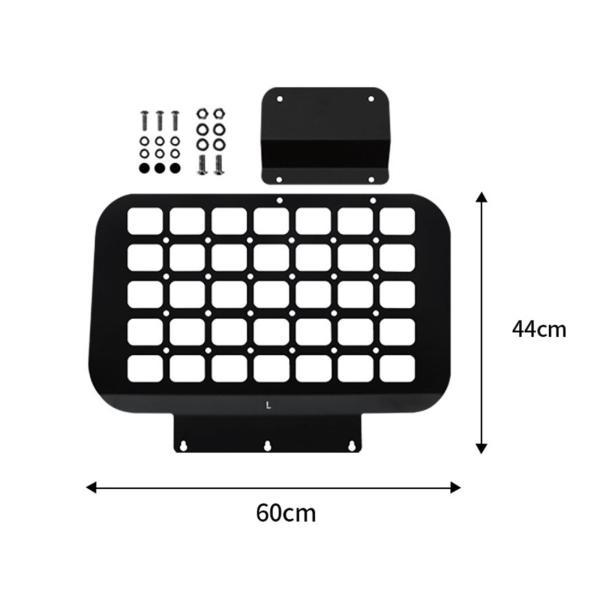2ピース リアウィンドウサイド収納ラック スズキ ジムニー Jb64 2019