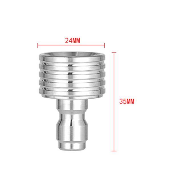 高圧洗浄機スプレーノズル/小型シャワーノズル/1/4 クイックプラグ散水ノズル車/パティオの清掃用｜stk-shop｜04