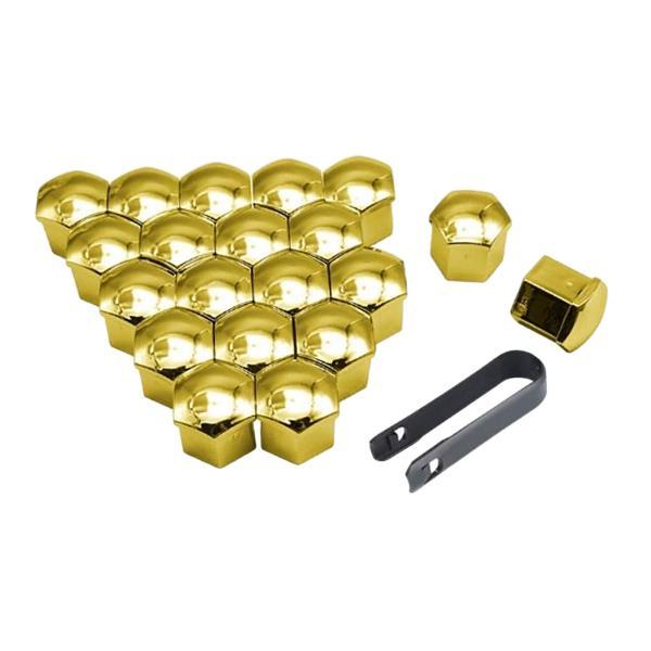 20個 車のホイールラグナットキャップ 21mm タイヤボルトカバー