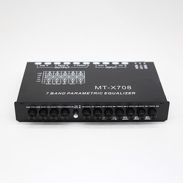 7 バンド EQ クロスオーバー アンプ 調整可能 12V DSP チップ 7 バンド EQ クロスオーバー アンプ 調整可能 12V DSP チップ