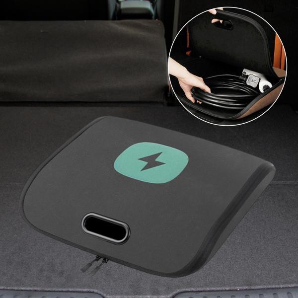 SubSun EV充電器 ポータブル充電ケーブル 収納バッグ付き ポータブルEV充電ケーブル収納バッグ ハンドル付きアクセサリー