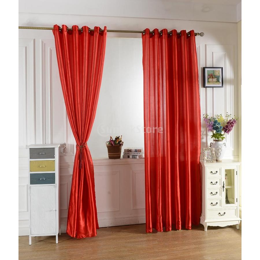 多色 100x0cm 100x250cm 現代風 簡約 ウィンドウカーテン パネルシェードカーテン ジャカード 部屋 寝間 装飾 赤 100x0cm Stkショップ 通販 Yahoo ショッピング