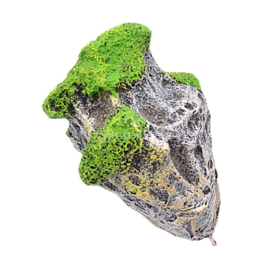 水槽装飾 水族館 浮動 ロック スストーンズ 人工 天空の城 : STK