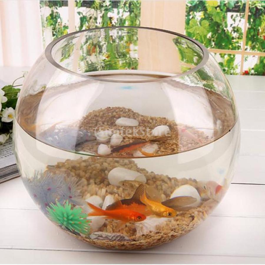 ガラス製 ラウンド 透明 ボウル 球 花瓶 魚 水槽 Stkショップ 通販 Yahoo ショッピング