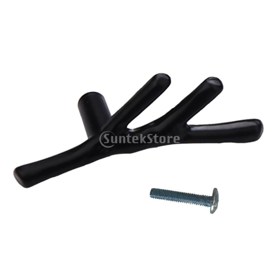 創造的 合金製 小枝 ノブ 木の枝 プルハンドル キッチン ワードローブ