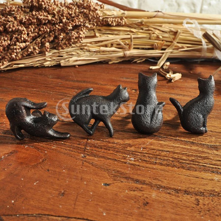 クリエイティブ猫デザイン食器棚引き出しノブキッチンキャビネットドア