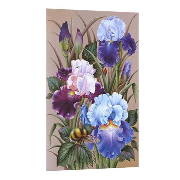5DDIYダイヤモンドペインティングキット花30x20cm|stk-shop|02