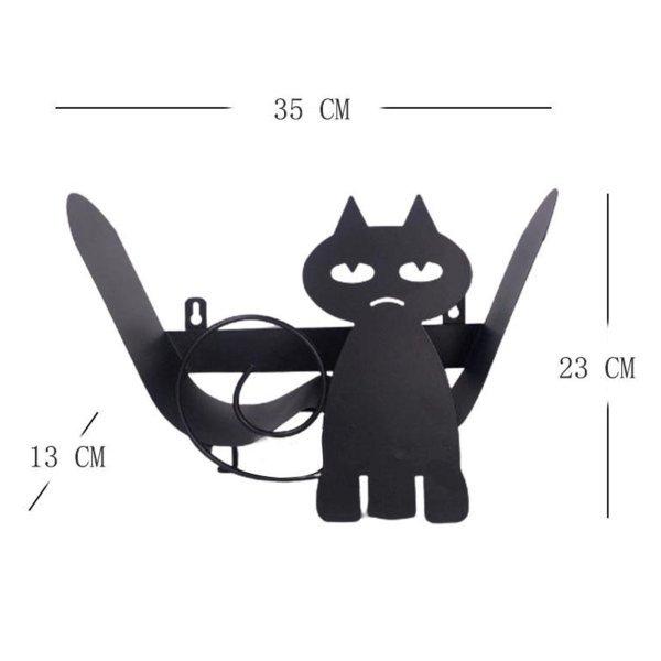 ペーパーホルダー 猫 トイレットペーパーホルダー 壁掛け トイレ用品 収納 ロールペーパー ティッシュシェルフ おしゃれ インテリア 装飾 アクセサリー Stkショップ 通販 Yahoo ショッピング
