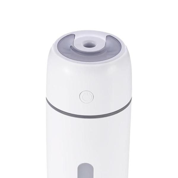 電気空気拡散器USB加湿器LEDナイトライトアップ家庭用清浄機ホワイト｜stk-shop｜08