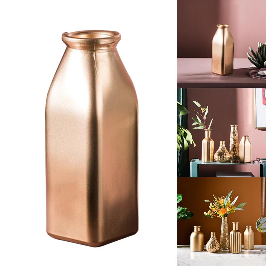 現代の花瓶植物コンテナガラスオフィスバーデスクトップ置物の装飾b Stkショップ 通販 Yahoo ショッピング