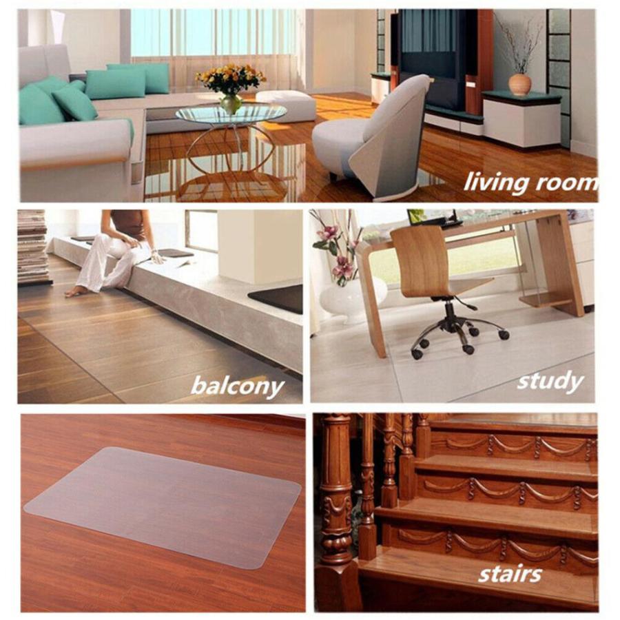 オフィスコンピュータカーペットプロテクターチェアマット1.5mm厚PVCマット40x60cm 53052078STKショップ 通販