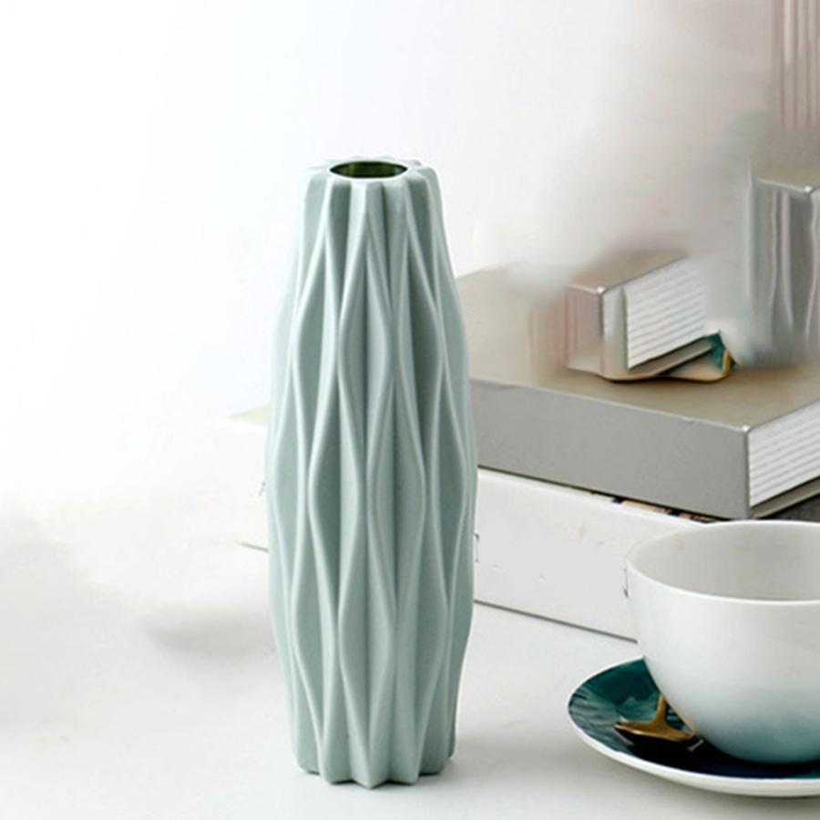 ミニマリズムプラスチックドライフラワー花瓶写真プロップホームリビングルームデスクトップグリーン Stkショップ 通販 Yahoo ショッピング