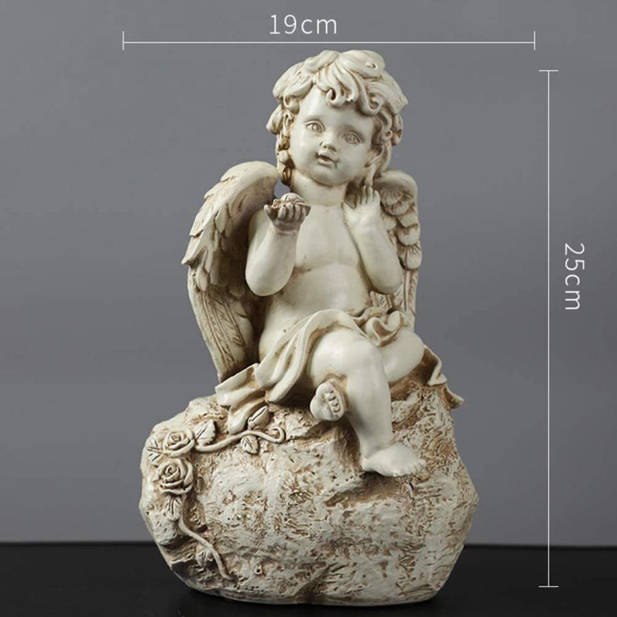 天使の像宗教的なレトロな天使の像の置物家の装飾Style3｜stk-shop｜07