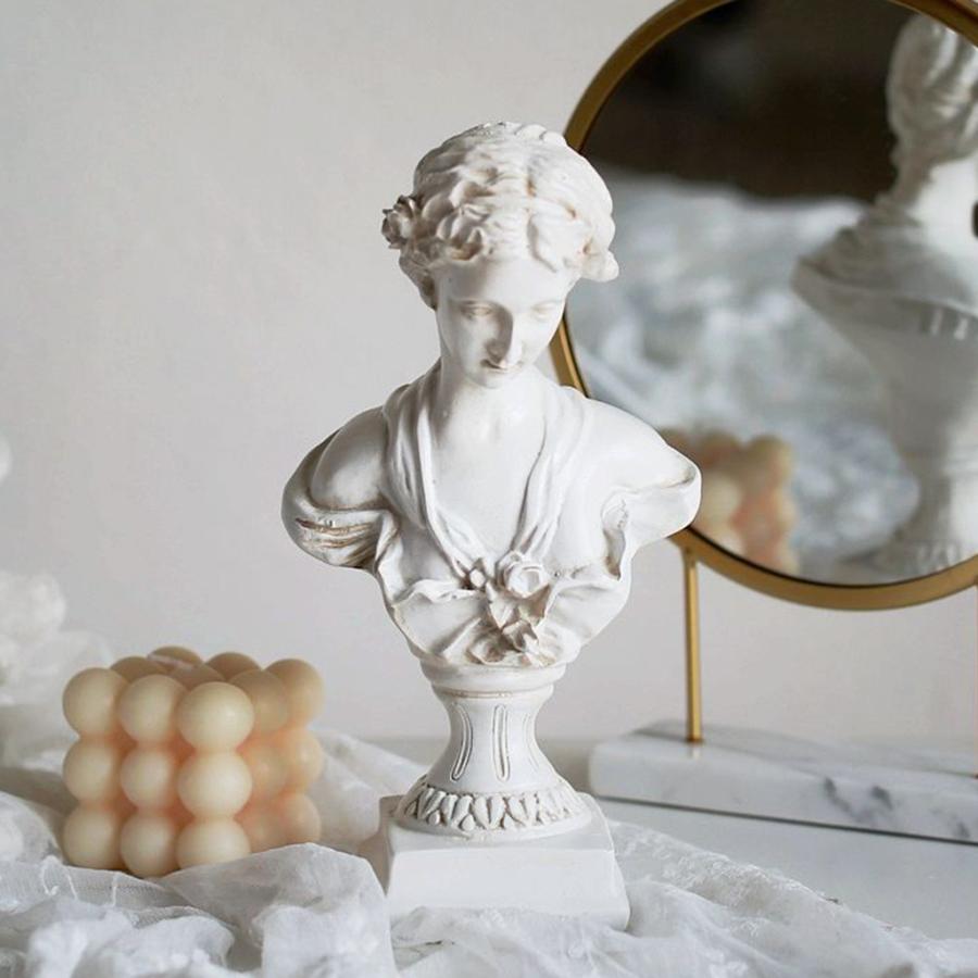 金星の胸像の肖像画石膏彫刻工芸品家の装飾白