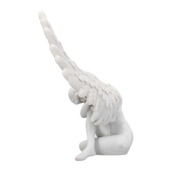 レトロ樹脂天使の翼フィギュアビビッド3D抱擁天使像アート工芸品寝室の