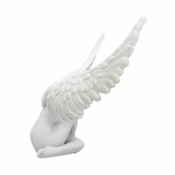 レトロ樹脂天使の翼フィギュアビビッド3D抱擁天使像アート工芸品寝室の