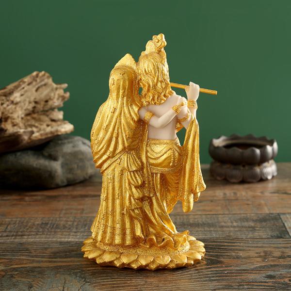 ヒンドゥー教の主クリシュナ像?ホームマンディール寺院プージャ