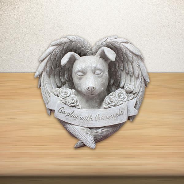 世界的に ペット記念像墓マーカー石屋外庭の装飾記念品犬 2021人気No.1の